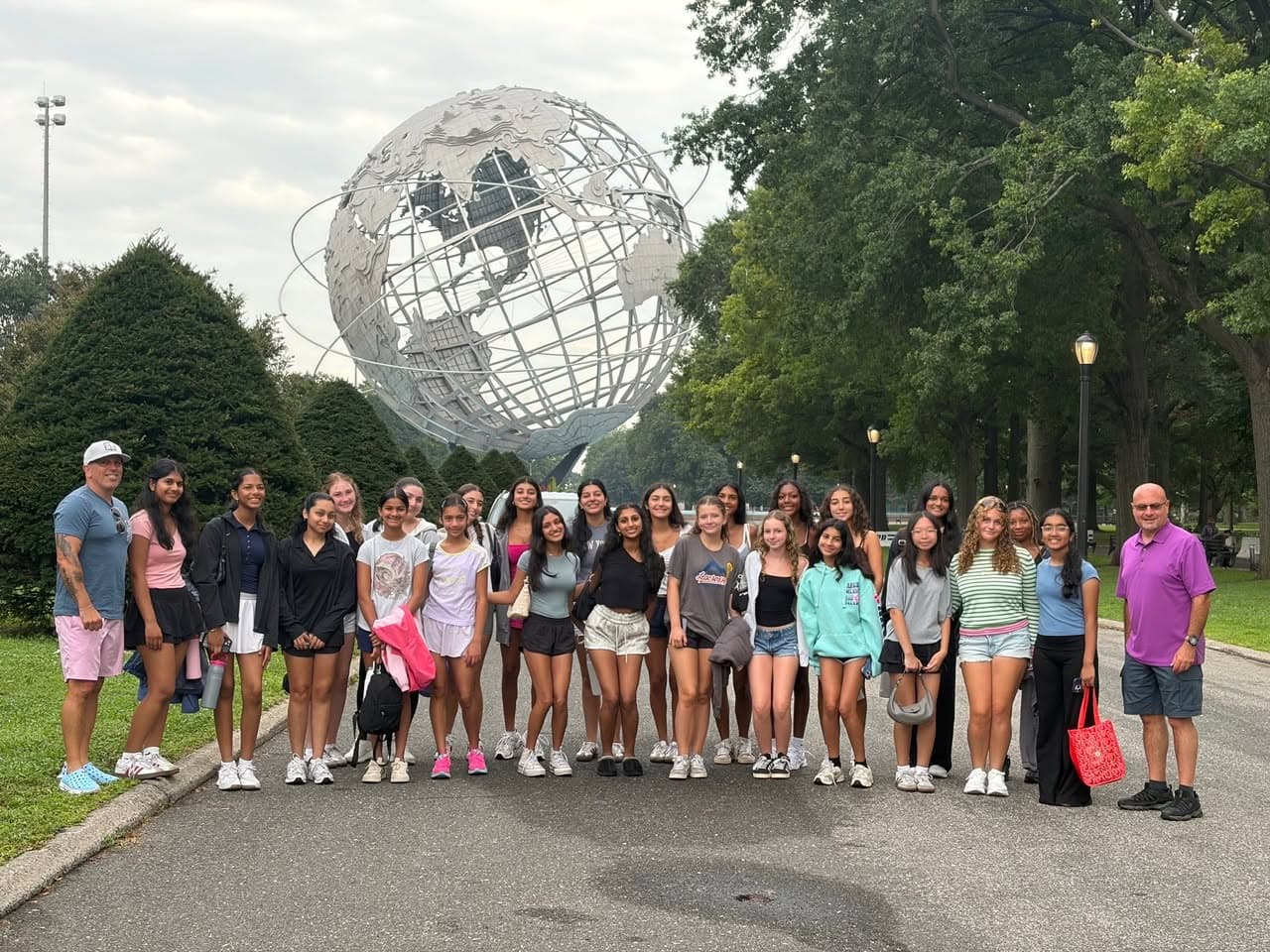 Young Tennis Players Get a Taste of the U.S. Open