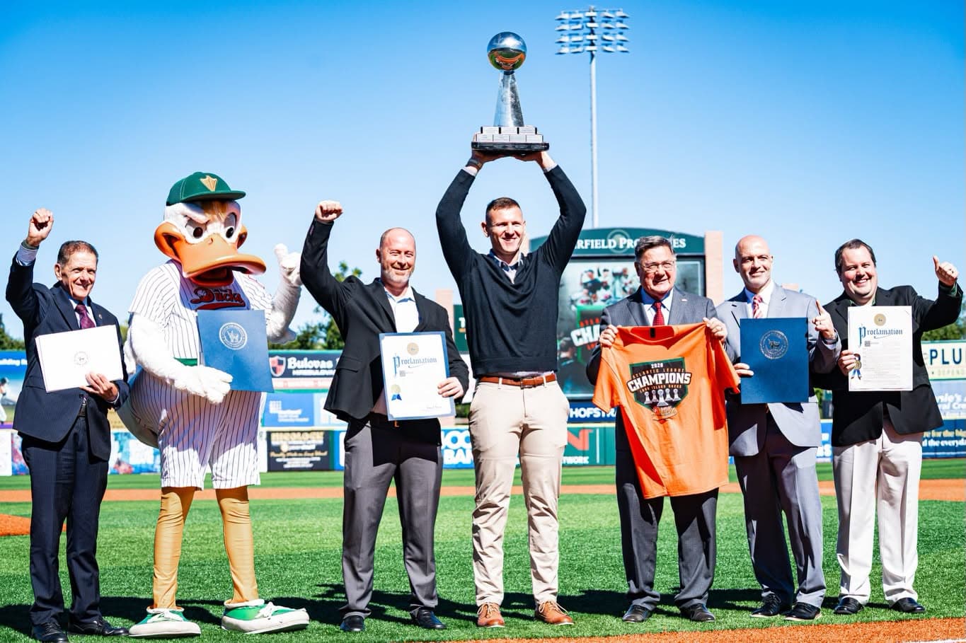 Suffolk County Declares October 6 Long Island Ducks Day