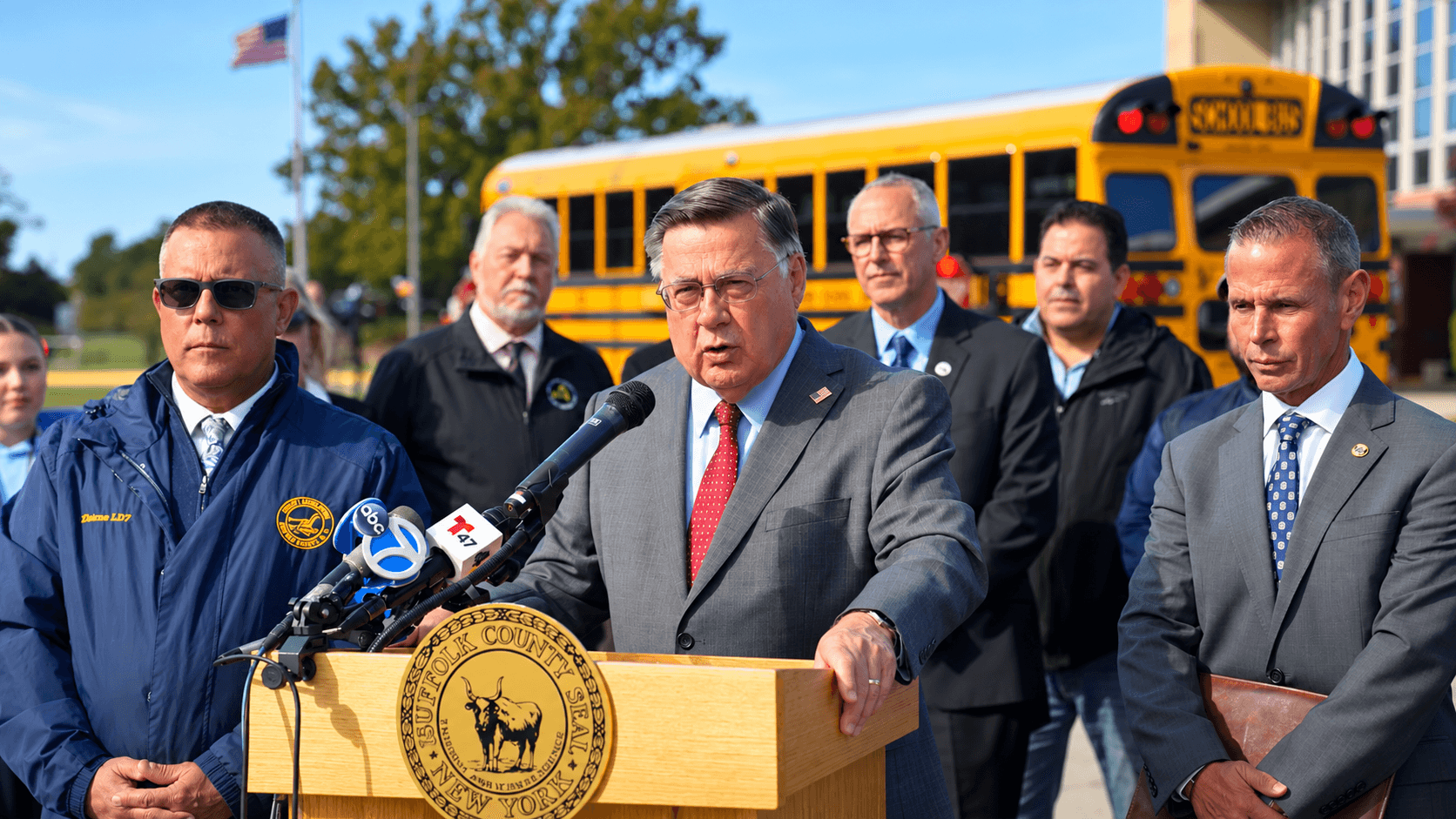 Suffolk Slams Brakes on School Bus Scofflaws