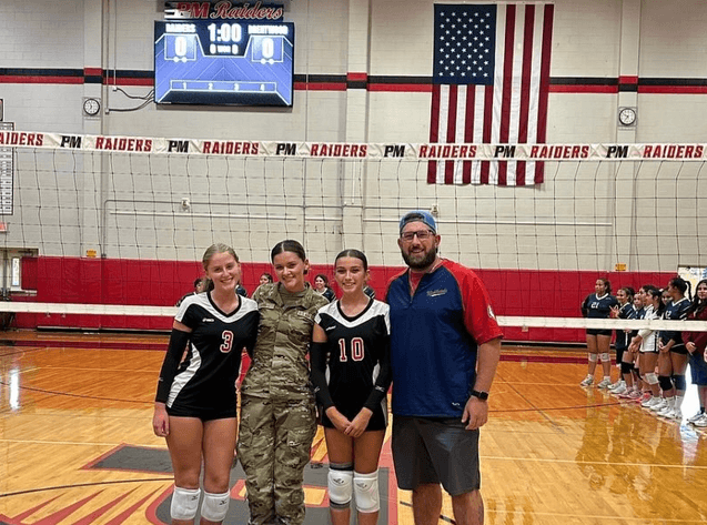 Pat-Med Volleyball Honors Its Hometown Heroes