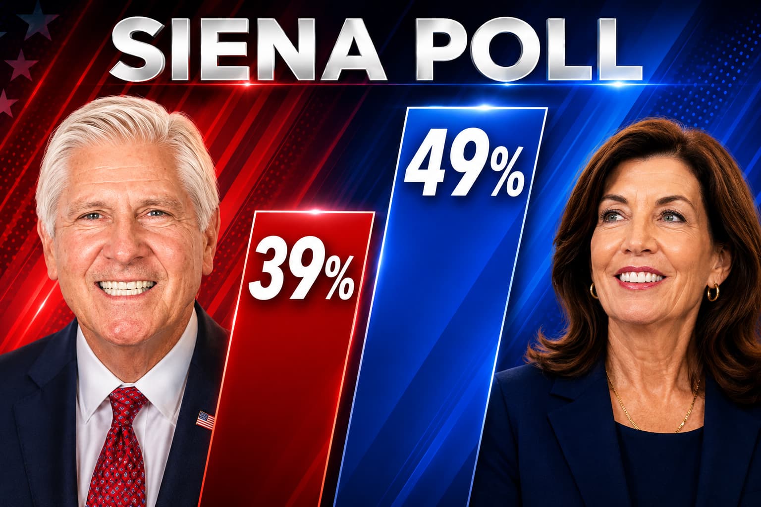 SHOCK POLL: Blakeman Closes Gap on Hochul