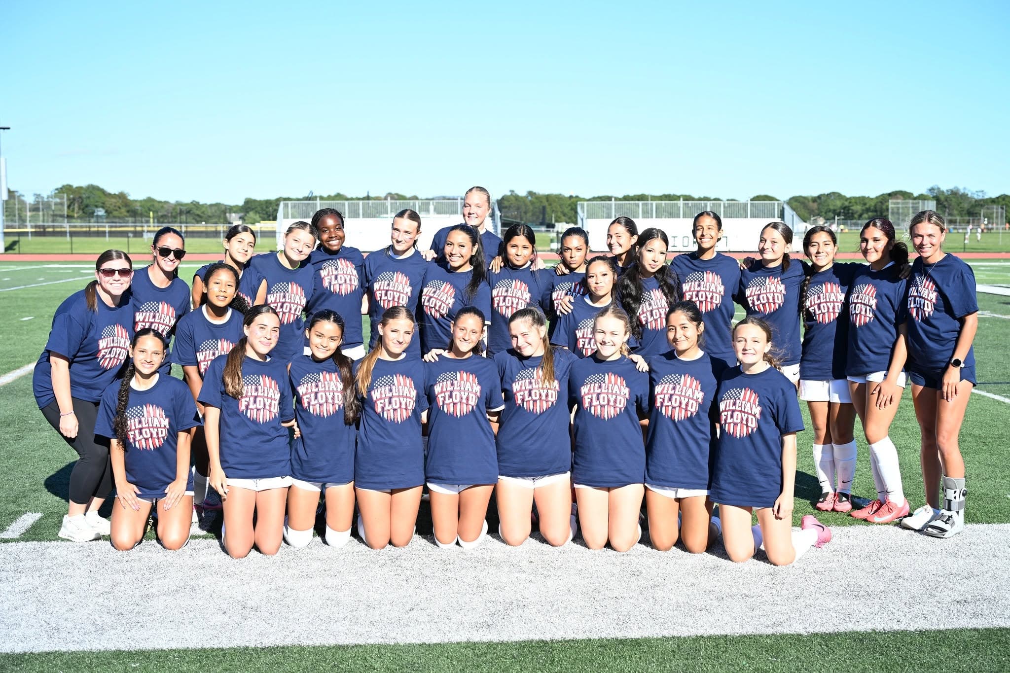 William Floyd Girls Soccer Scores a Win for Tunnel to Towers